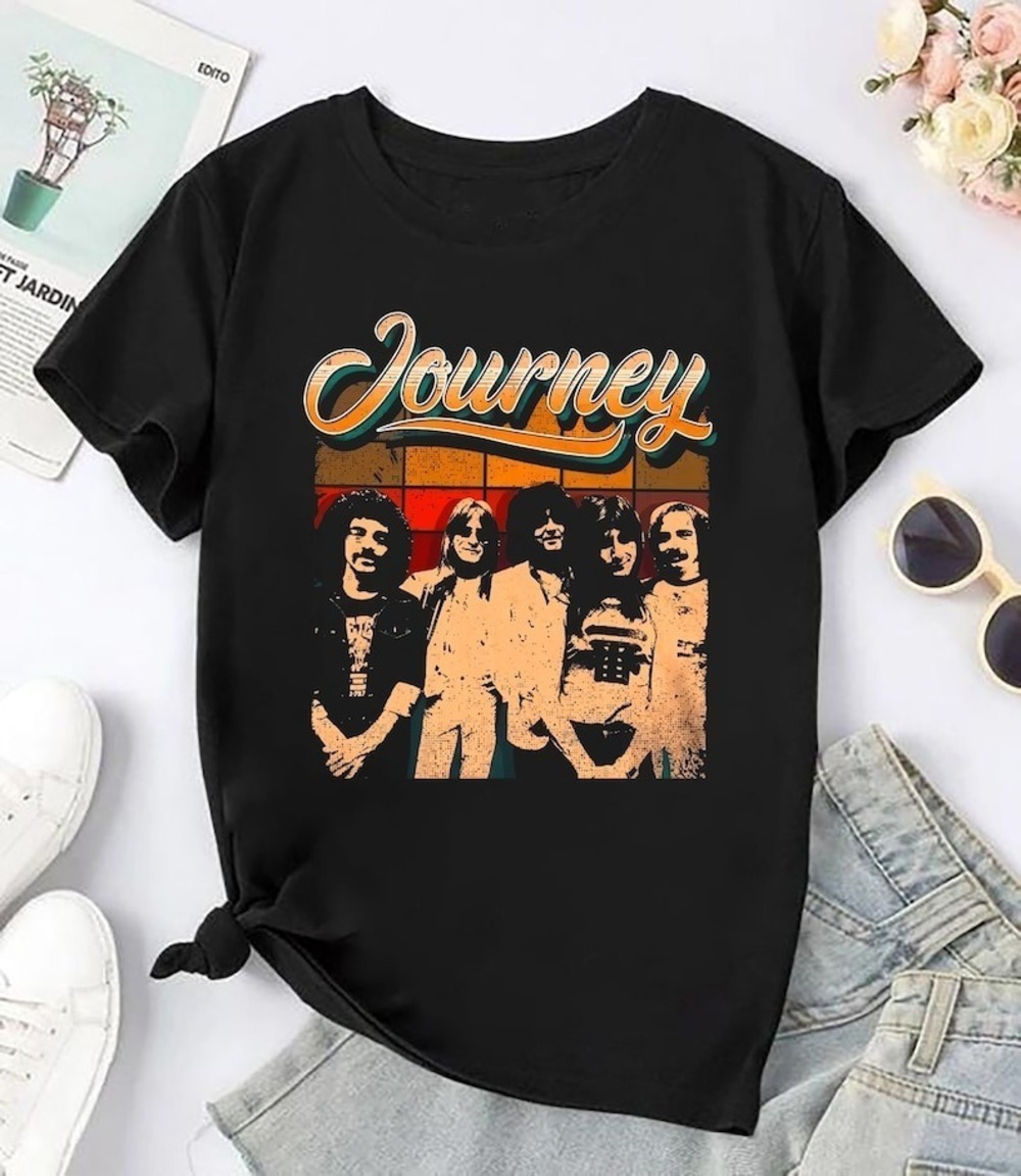 Journey Rock Band 90s Shirt Journey Band Freedom TourShirt